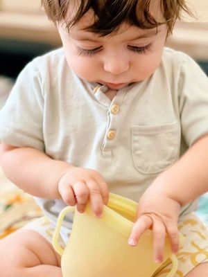 食品等級のシリコーンの子供の軽食のコップの食品保存のコップの赤ん坊の母乳の保存のシリコーンの貯蔵袋