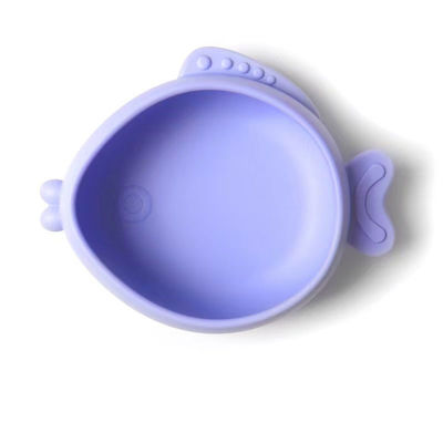 創造的な魚は赤ん坊のシリコーン テーブルウェア、子供の吸引のコップ、テーブルウェア、シリコーン ボールを形づけた